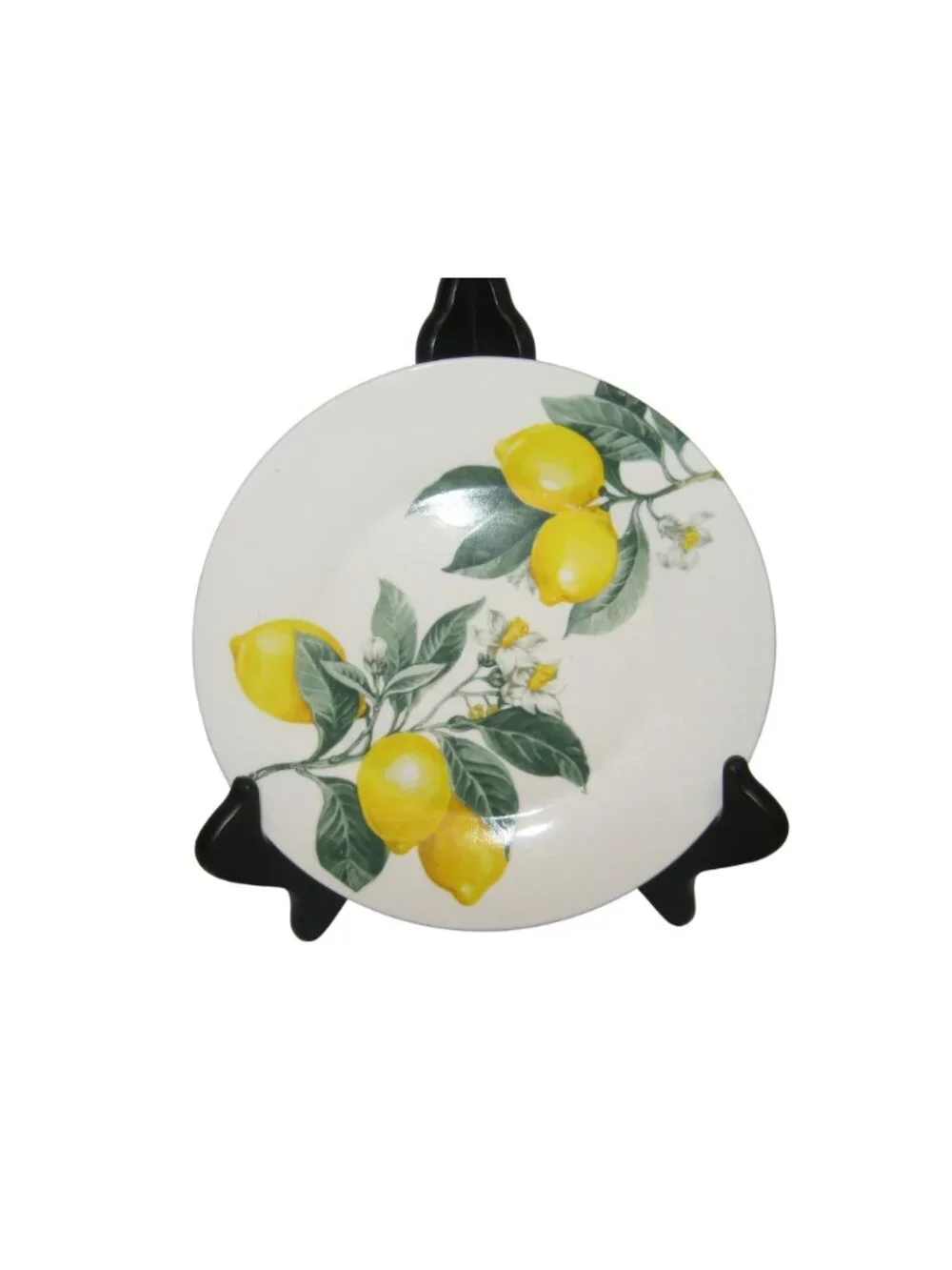 Royal Norfolk Lemon Lemons Yellow Salad Plates 7.25